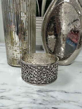 Brighton Filigree wide cuff bracelet.